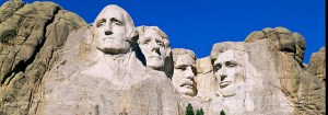 US Presidents, Mount Rushmore National Memorial. South Dakota, USA